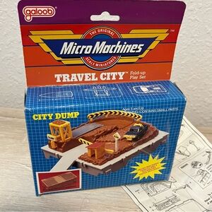 Micro Machines City Dump Galoob
Travel City fold up play set
